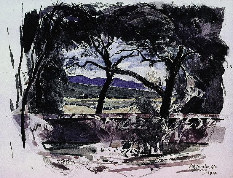 Atotonilco Landscape  1973 12x16.jpg